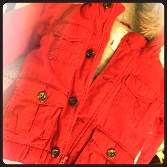 Faux fur Utility Jacket Boy or Girl toddler jacket