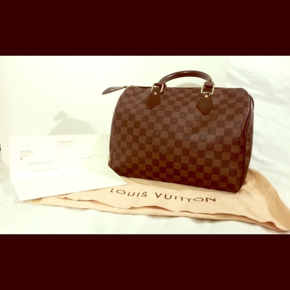 Louis Vuitton Speedy 30 Damier Bag