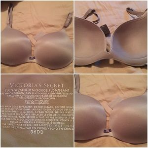 Plunge by Victoria's Secret beige size 36DD