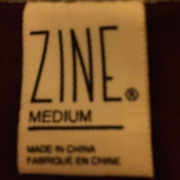 Zine Burgundy / Light Grey Henley Baseball Tee - Picture 2 of 4