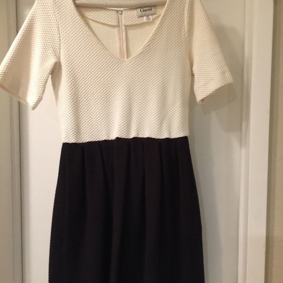 Black and white dress