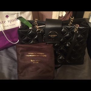Brand New with Dust Bag Kate Spade Quilted Purse.