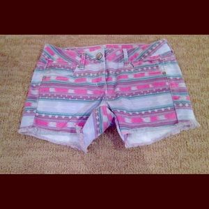Tribal Jean shorts
