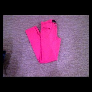 Pink jeans