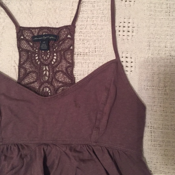 American Eagle Razor Back Tank Top - Picture 2 of 3