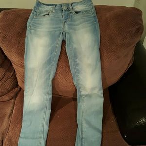 American eagle women skinny jeans size 00