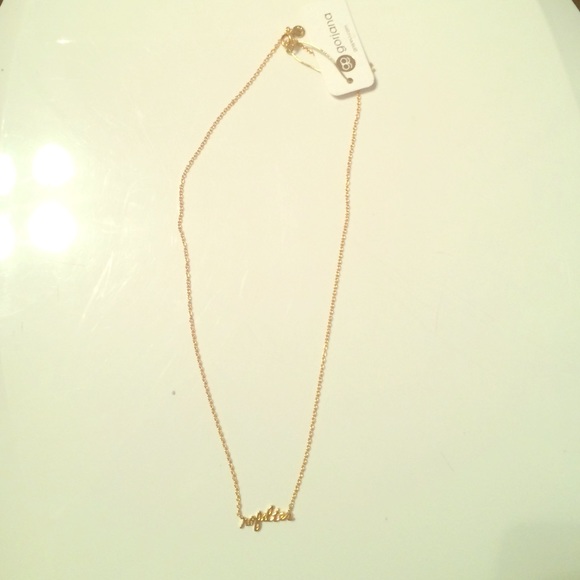 Cute simple necklace