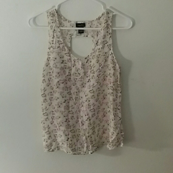 floral print tank - Picture 1 of 2