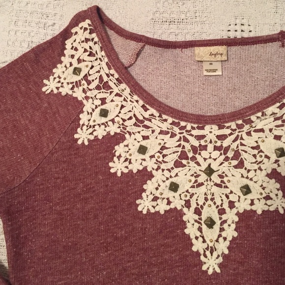 Daytrip Long Sleeve with studded lace - Picture 2 of 2