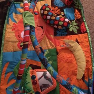 Baby gym mat
