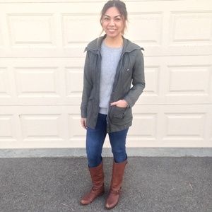 F21 Lightweight Cargo Jacket