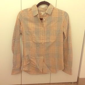 J. Crew Plaid Button Down