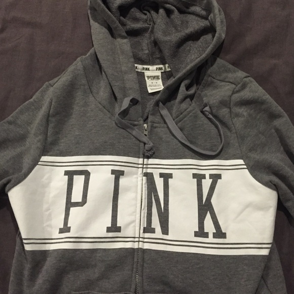 PINK by Victoria's Secret grey jacket