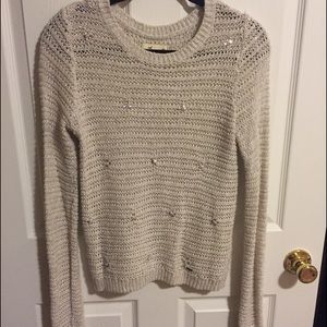 Hollister Embellished Sweater