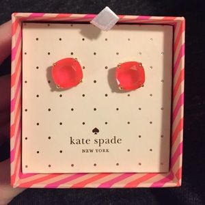 Beautiful kate spade coral earrings!