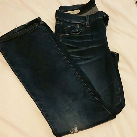 Dark blue fresh ink jeans