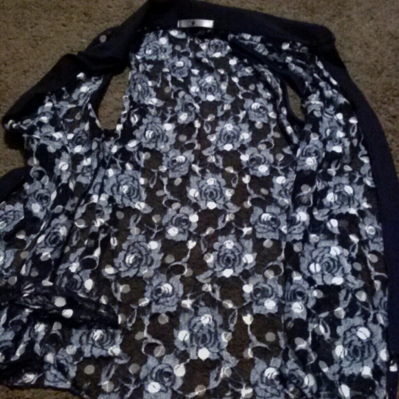 Lace button down - Picture 2 of 2