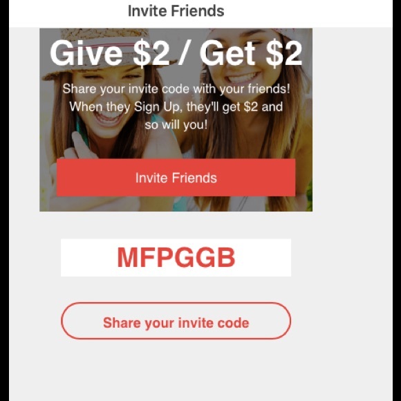 If u sign up for mercari plz use this code :)!!!!