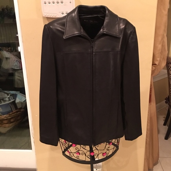 Brand New Leather Jacket ( Marc New York)