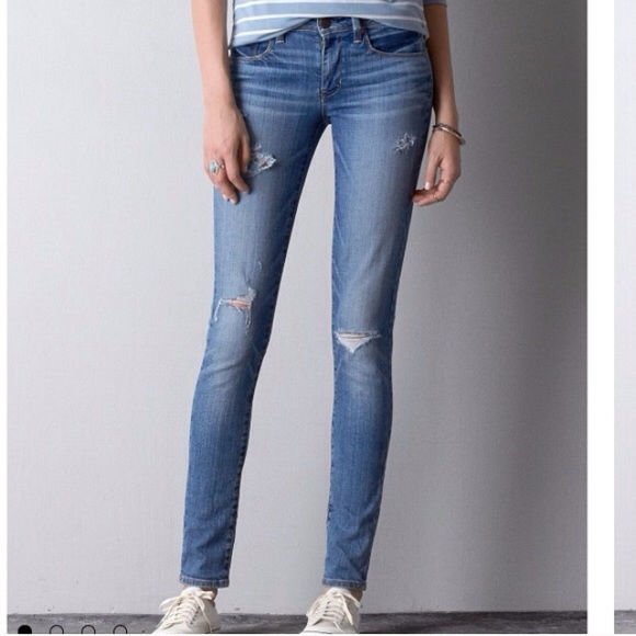 American Eagle straight jeans size 0 - Picture 1 of 2