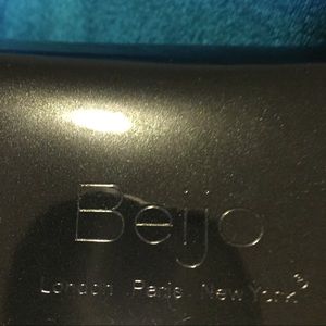 Beijo  patent leather bag ( black)