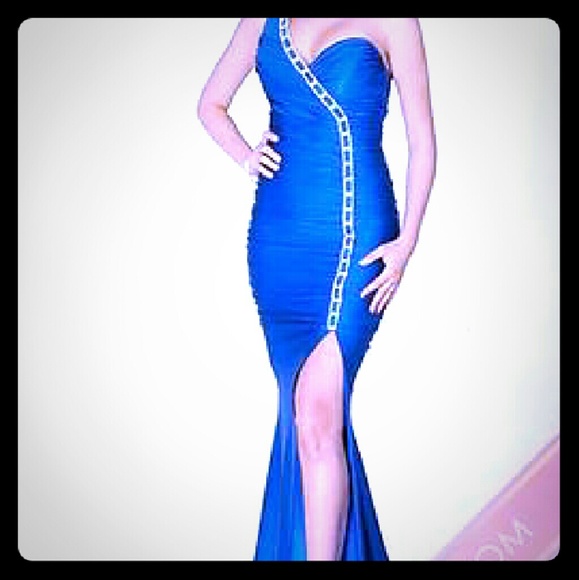Atria royal blue dress
