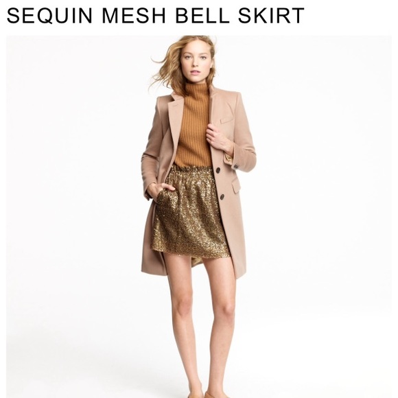 J. Crew Dresses & Skirts - Sequin mesh bell skirt