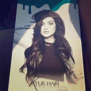 Kylie Jenner hair extensions.