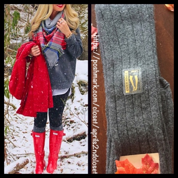 Italian Brand Accessories - ❗️1-HOUR SALE❗️Luxurious Over The Knee Boot Socks