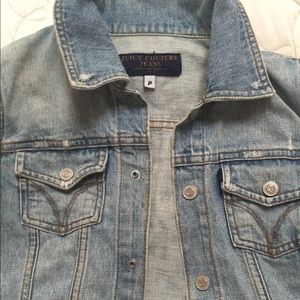 Juicy couture size xs jean jacket