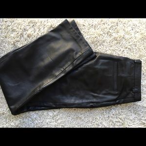Leather pants