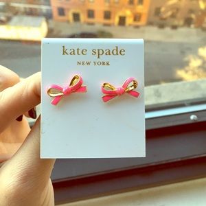 Kate Spade bow earrings