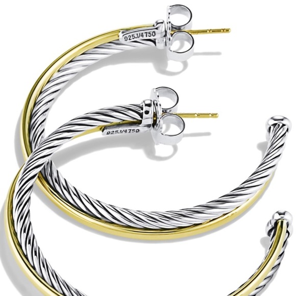 David Yurman Hoop earrings