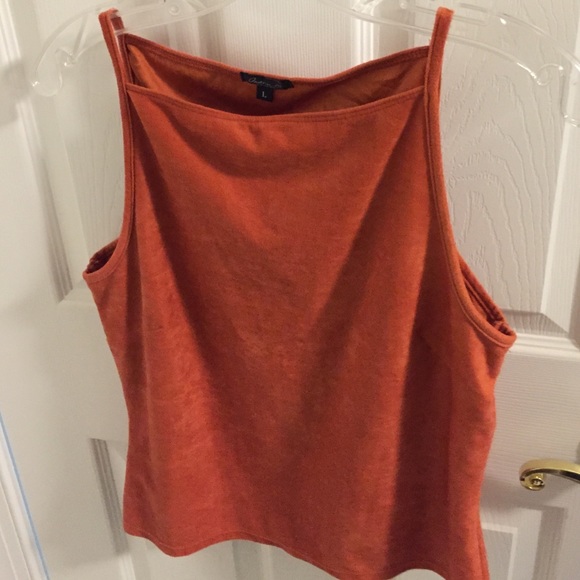 Orange tank top