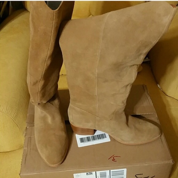 Tan Boots Size 11W