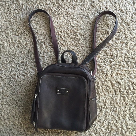 Fossil Small Brown Bag-pack.