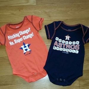 3 6/9M Houston Astros onsie