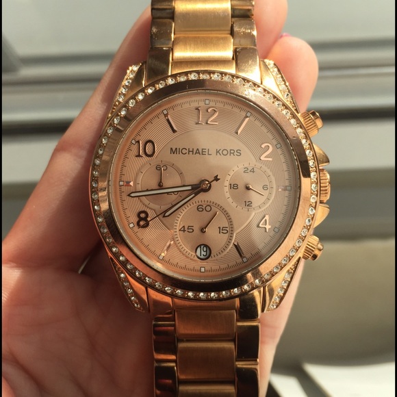 Michael Kors Gold Watch main image 4