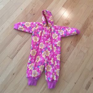 Hanna Andersson snowsuit sz 90 3T-4T like new Pink