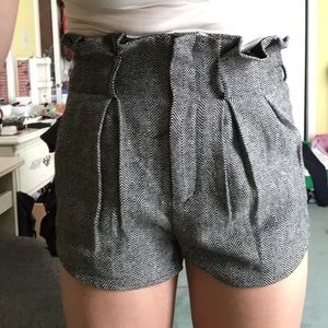 Urban outfitters black high waisted shorts