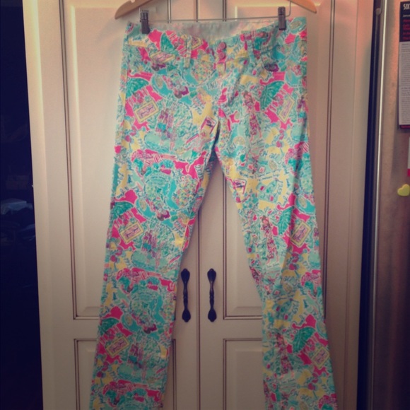 LIKE NEW Lilly Pulitzer Worth Straight Jean