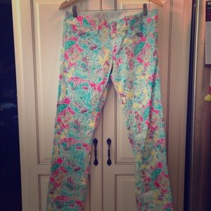 LIKE NEW Lilly Pulitzer Worth Straight Jean