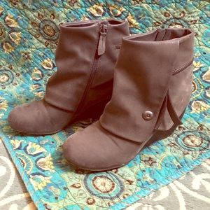 Blowfish wedge booties