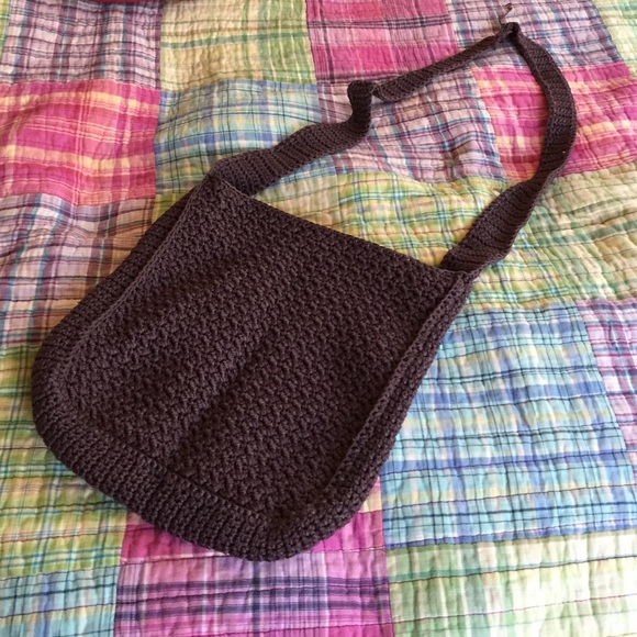 Dark brown medium sized bag
