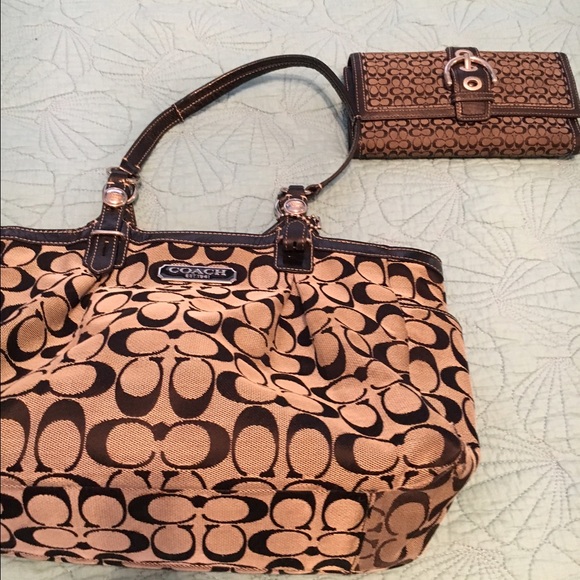 Coach Purse and Wallet