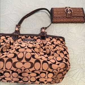 Coach Purse and Wallet