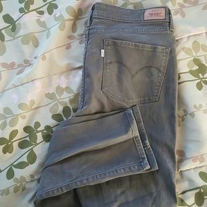 Levi's high-waisted skinny jeans