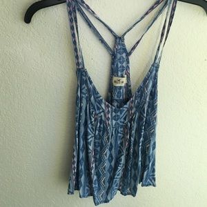 ❌SOLD!!❌Hollister tank top crop top