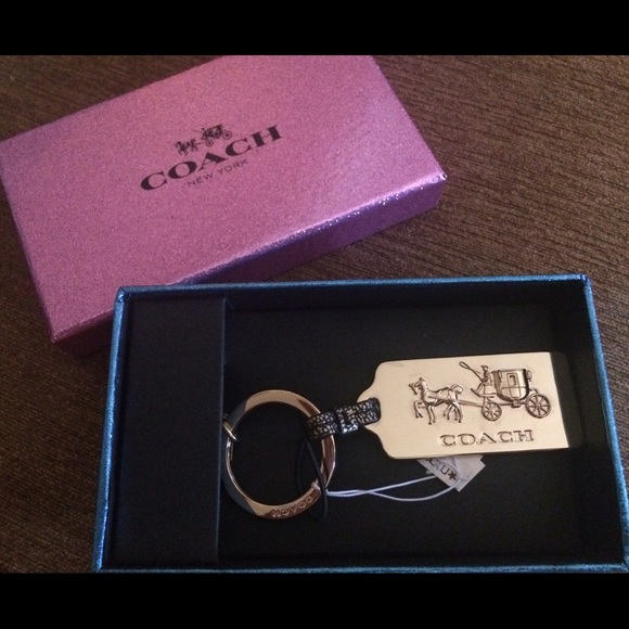 NWT Coach Key Chain