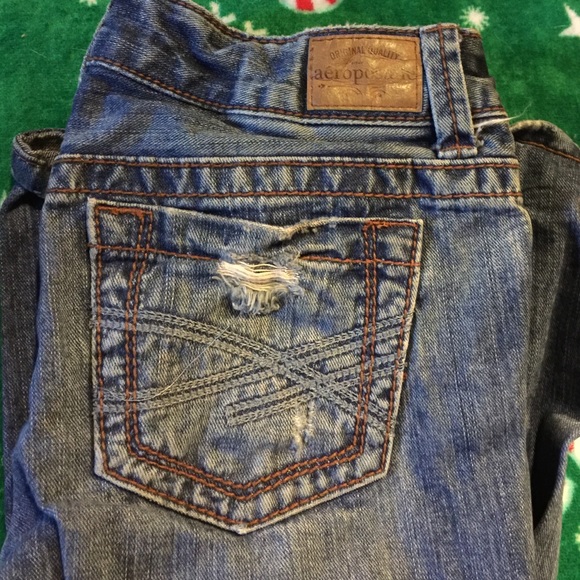Aeropostale jeans. Skinny flare! - Picture 1 of 2